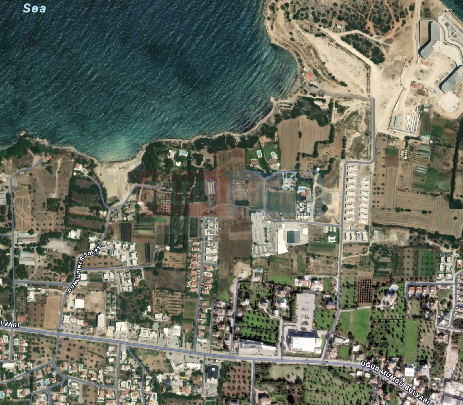 SE1210_002 Zoned Land Close to the Sea in Ozanköy