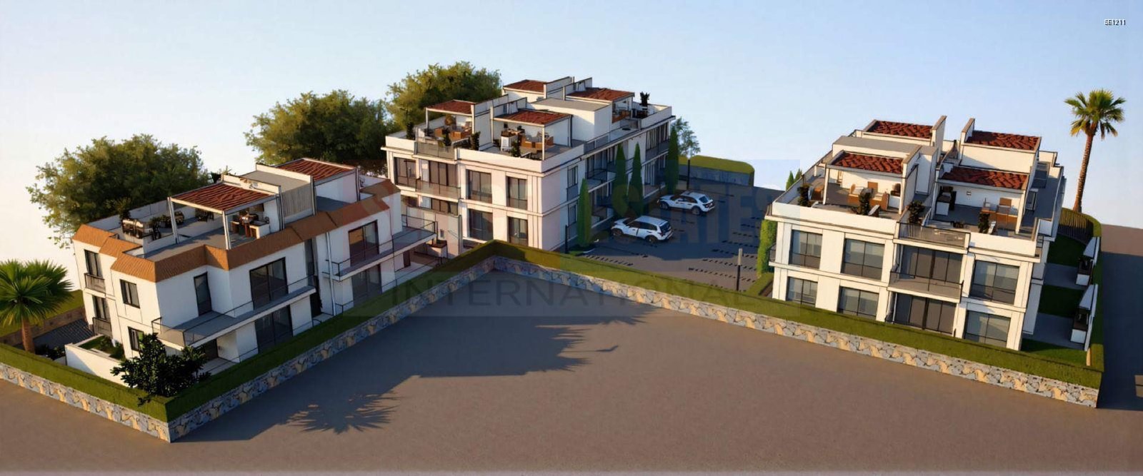 Gönyeli Turkish Title Deed Apartments for Sale