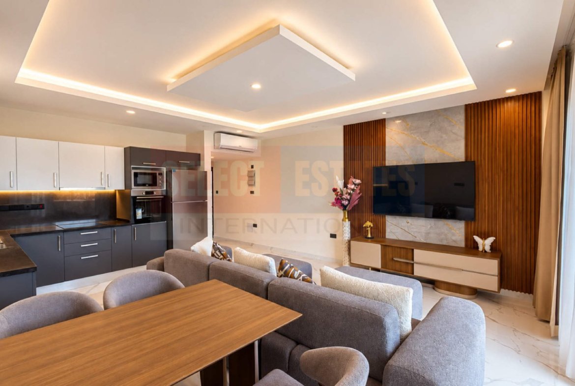 Luxury Apartment with Pool in Zeytinlik