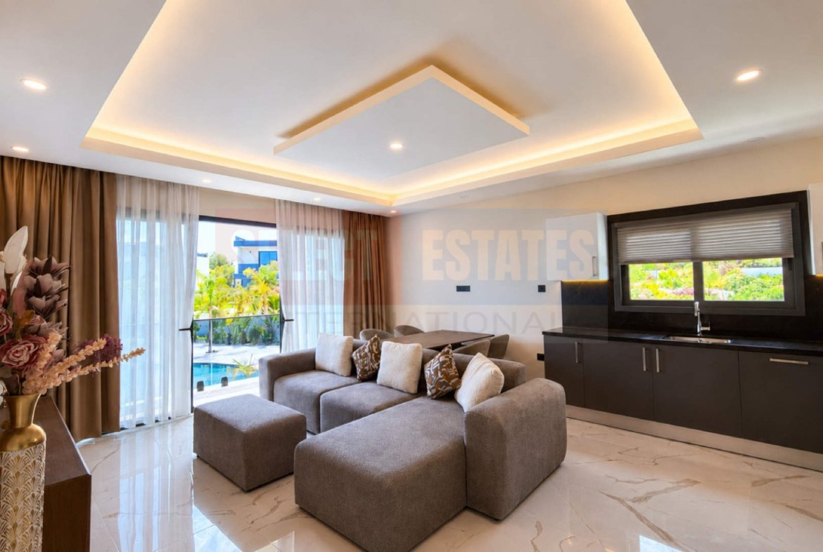 Luxury Apartment with Pool in Zeytinlik