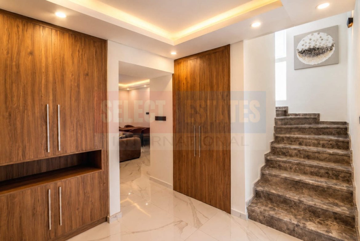Luxury Furnished Villa with Sea View in Zeytinlik
