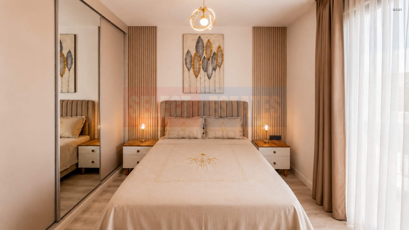 Luxury Furnished Villa with Sea View in Zeytinlik