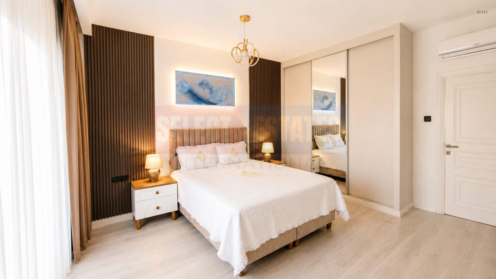 Luxury Furnished Villa with Sea View in Zeytinlik