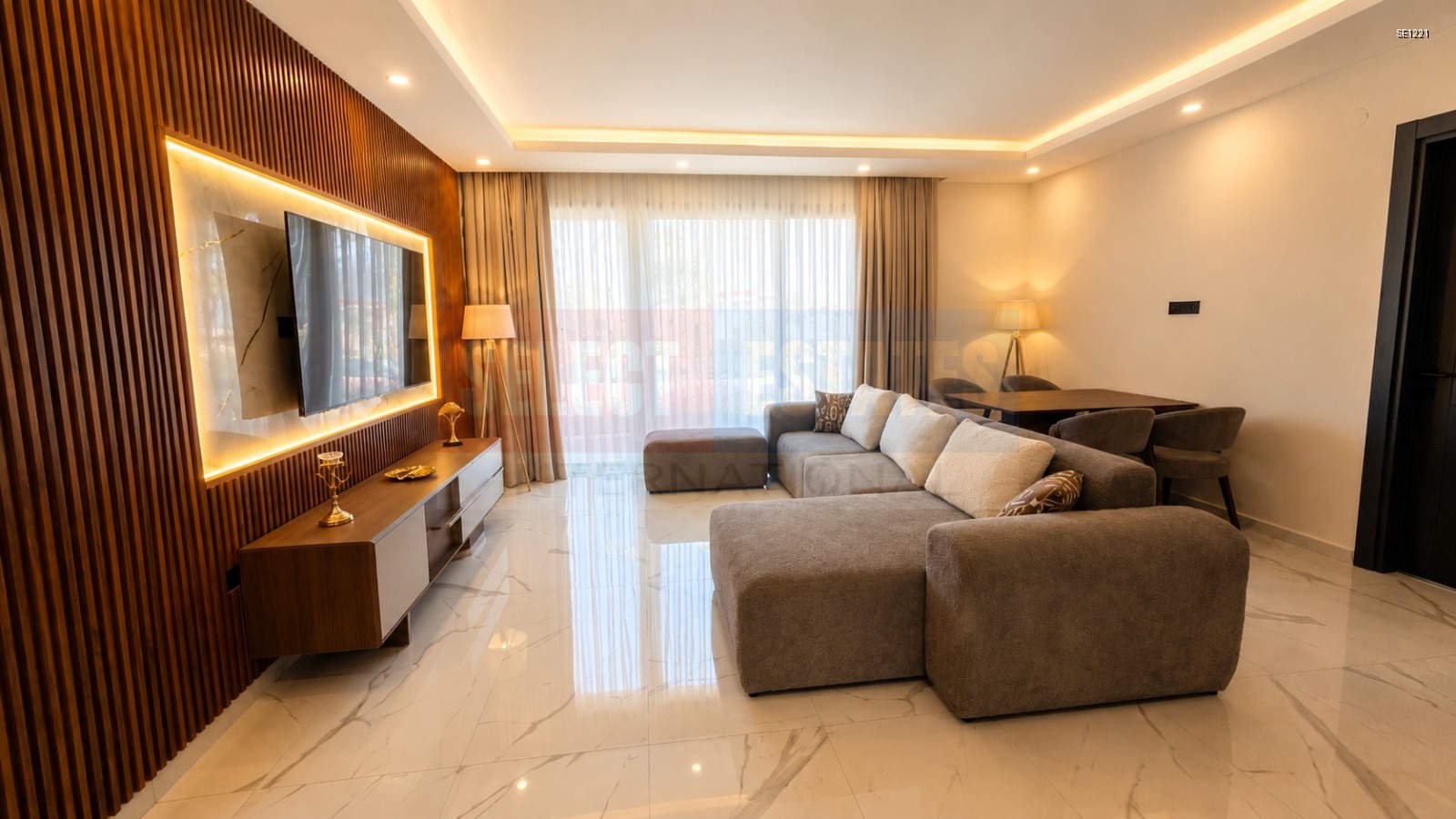Luxury Furnished Villa with Sea View in Zeytinlik
