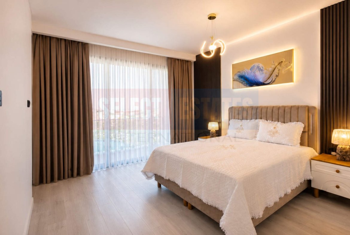 Luxury Furnished Villa with Sea View in Zeytinlik