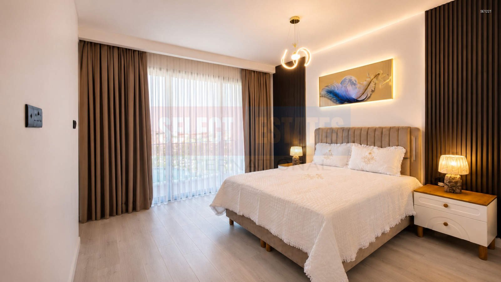 Luxury Furnished Villa with Sea View in Zeytinlik