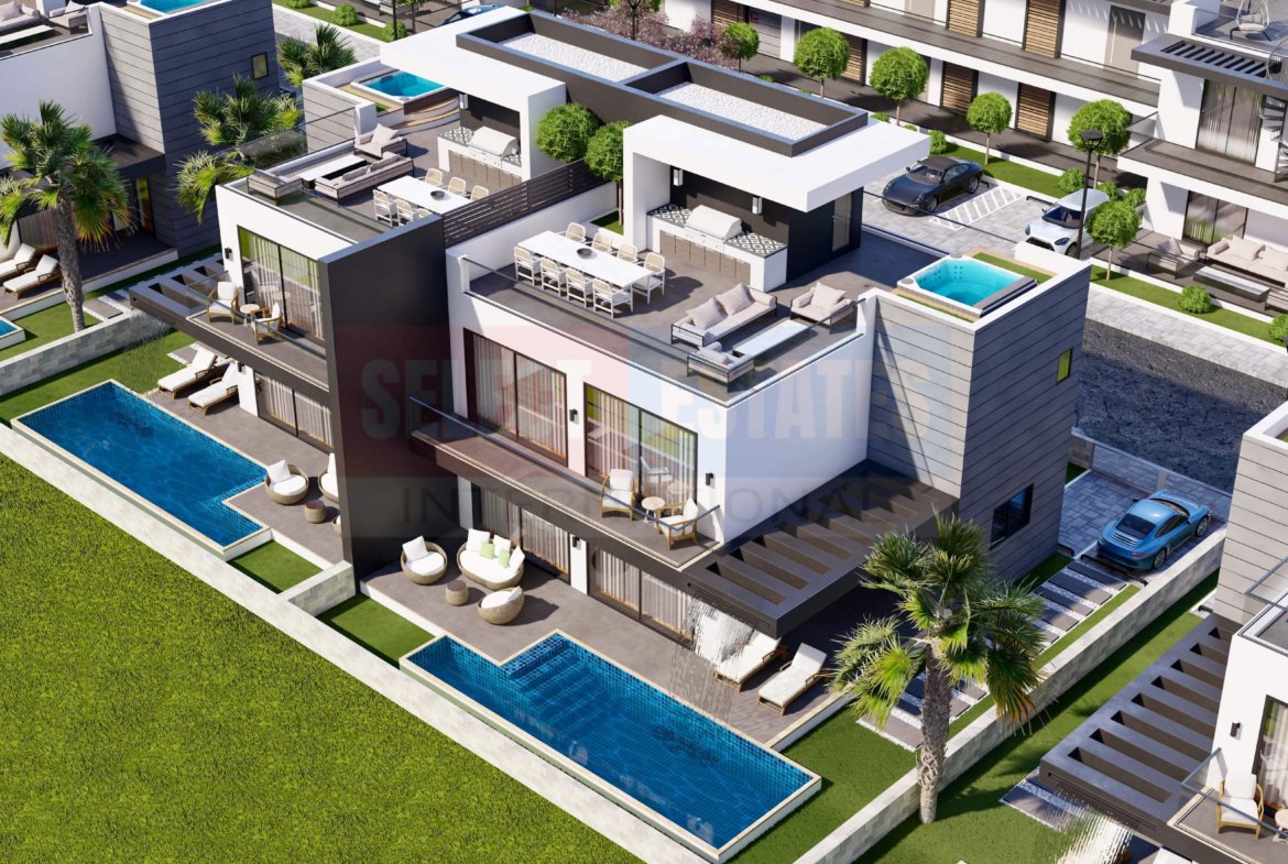 Luxury Semi-Detached Villas in Yeni Boğaziçi