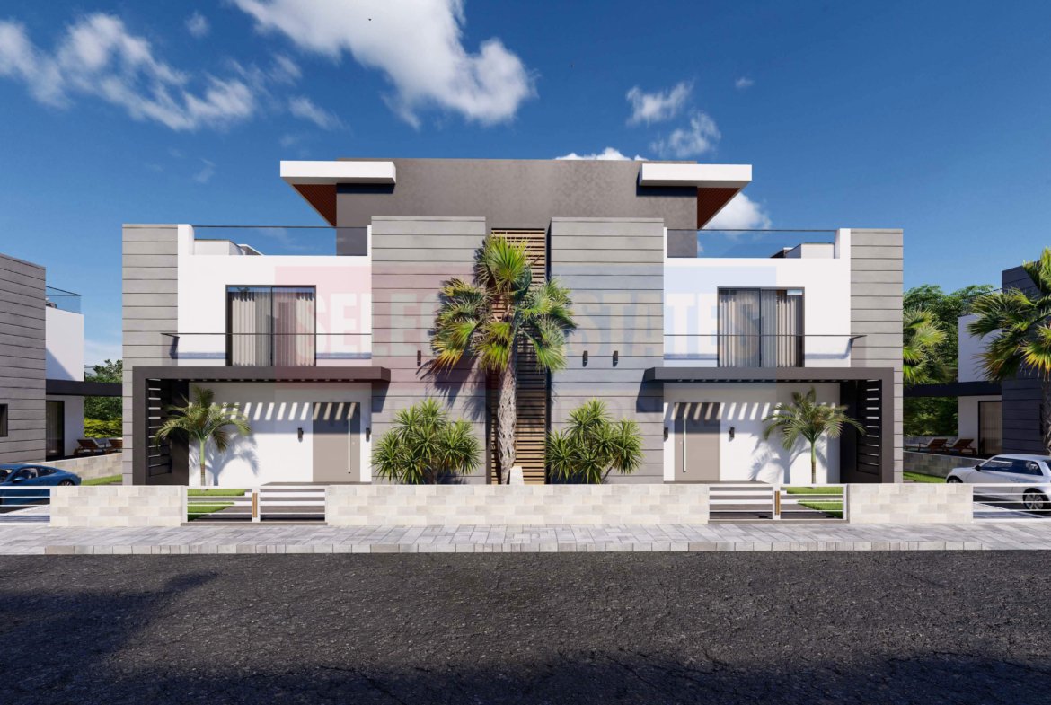Luxury Semi-Detached Villas in Yeni Boğaziçi