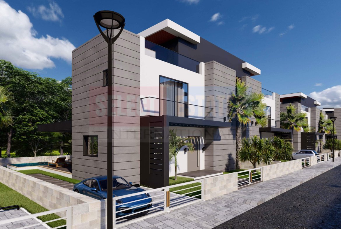 Luxury Semi-Detached Villas in Yeni Boğaziçi