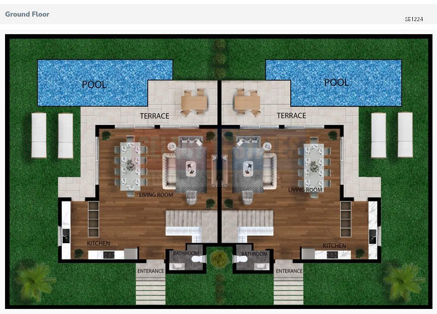 Luxury Semi-Detached Villas in Yeni Boğaziçi
