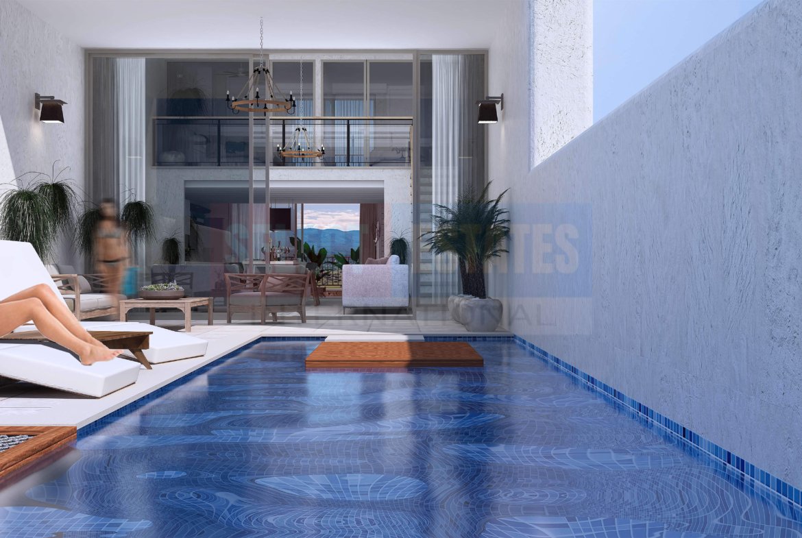 Ready to move, Mykonos Homes Garden Loft with Pool