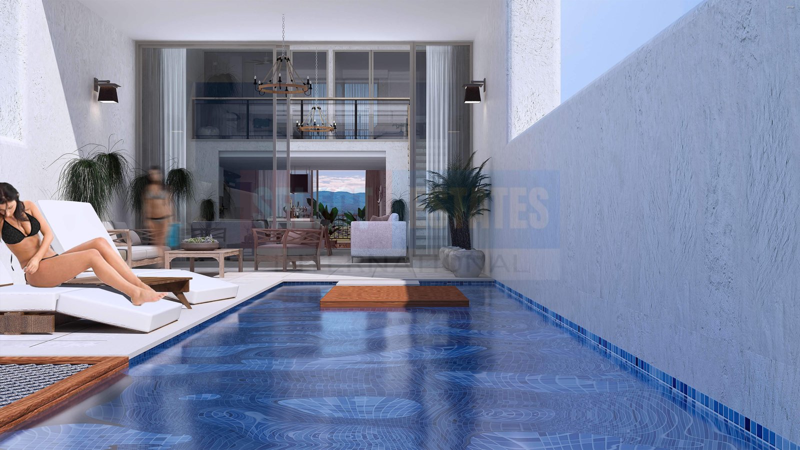 SE1230_011 Ready to move, Mykonos Homes Garden Loft with Pool