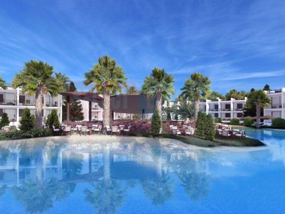 Ready Apartment with Garden in Esentepe