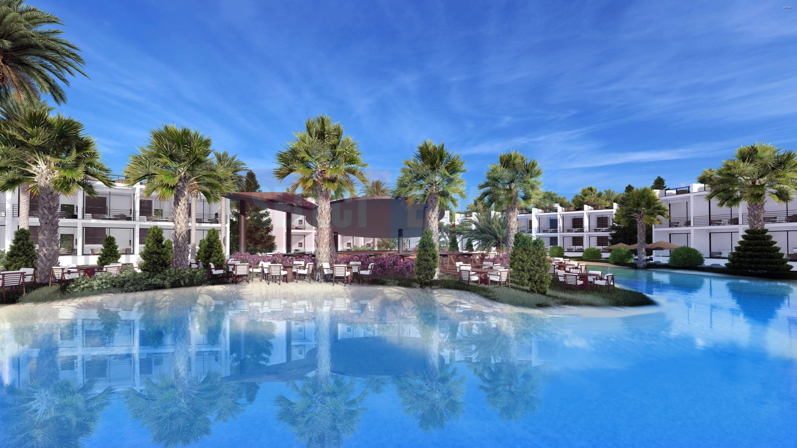 Ready Apartment with Garden in Esentepe