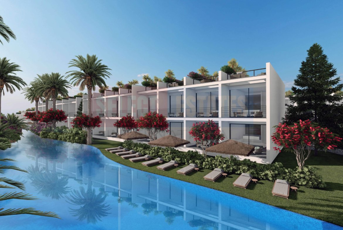 Ready Apartment with Garden in Esentepe
