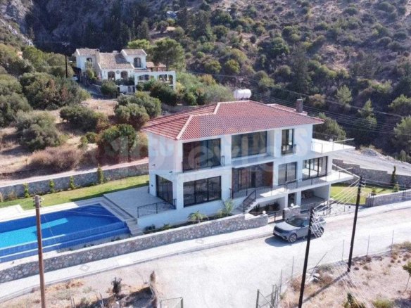 Luxury Villa with Vineyard Views and Infinity Pool in Ilgaz