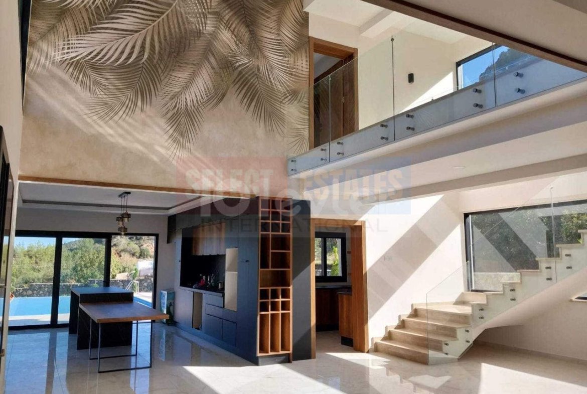 Luxury Villa with Vineyard Views and Infinity Pool in Ilgaz