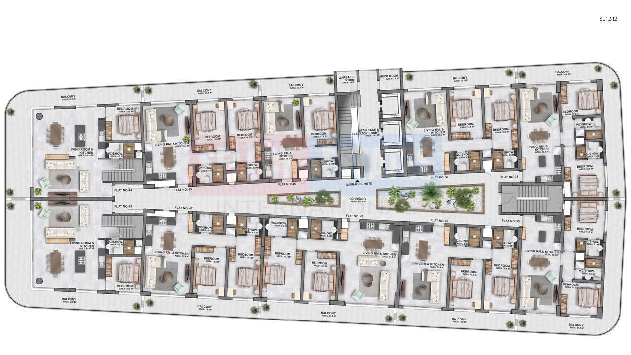 Luxury Studio Apartment in Gaziveren
