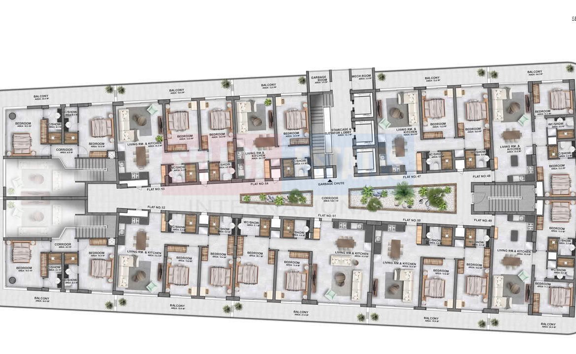 Luxury Studio Apartment in Gaziveren