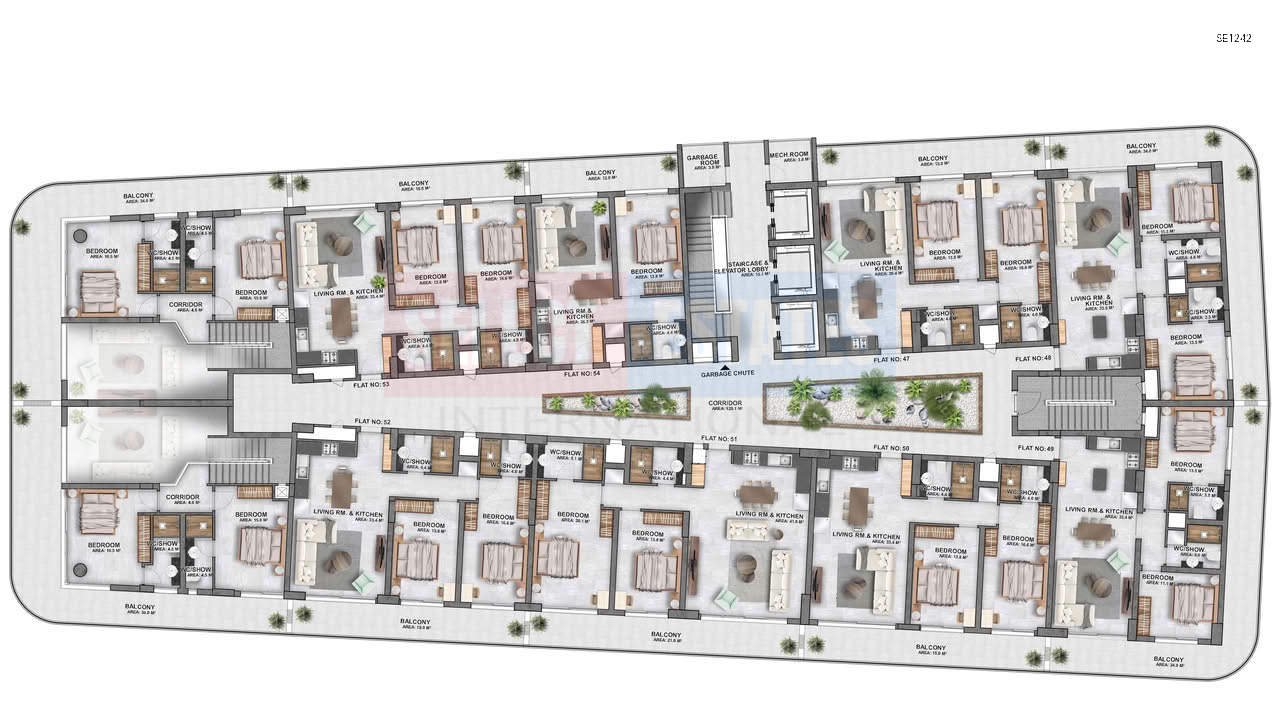 Luxury Studio Apartment in Gaziveren