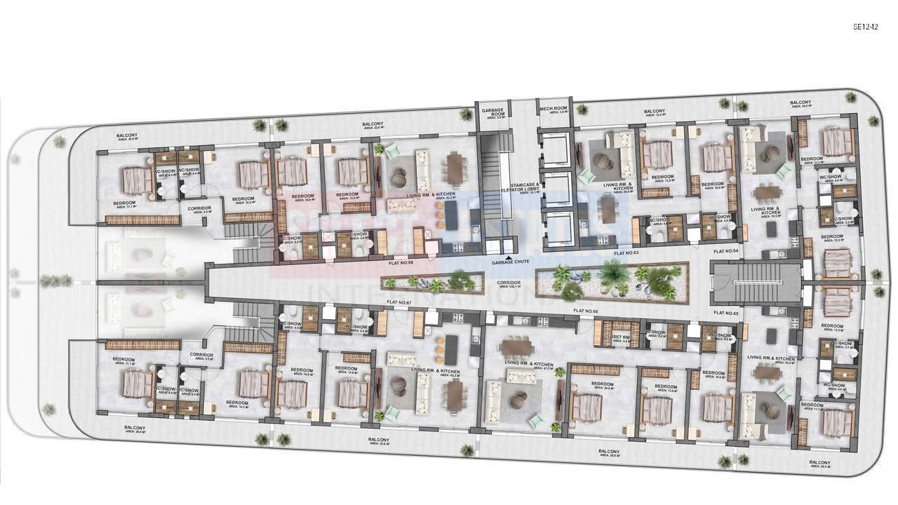 Luxury Studio Apartment in Gaziveren