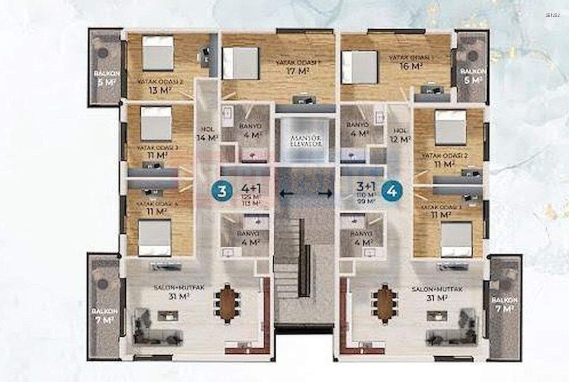 Luxury Apartment for Sale in Yeniboğaziçi