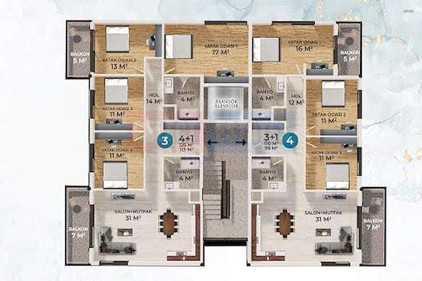Luxury Apartment for Sale in Yeniboğaziçi