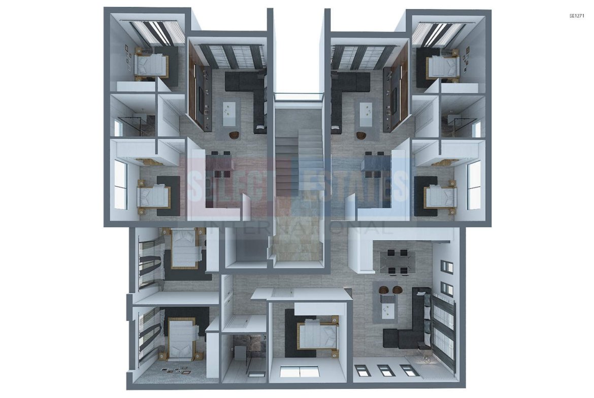Luxury Penthouse in Canakkale, Famagusta
