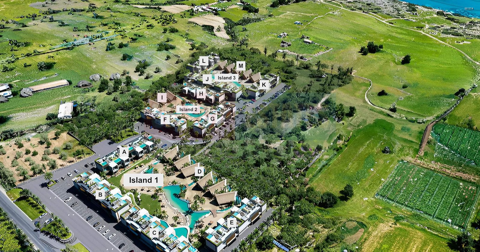 Luxury Lagoon Villa in Tatlısu