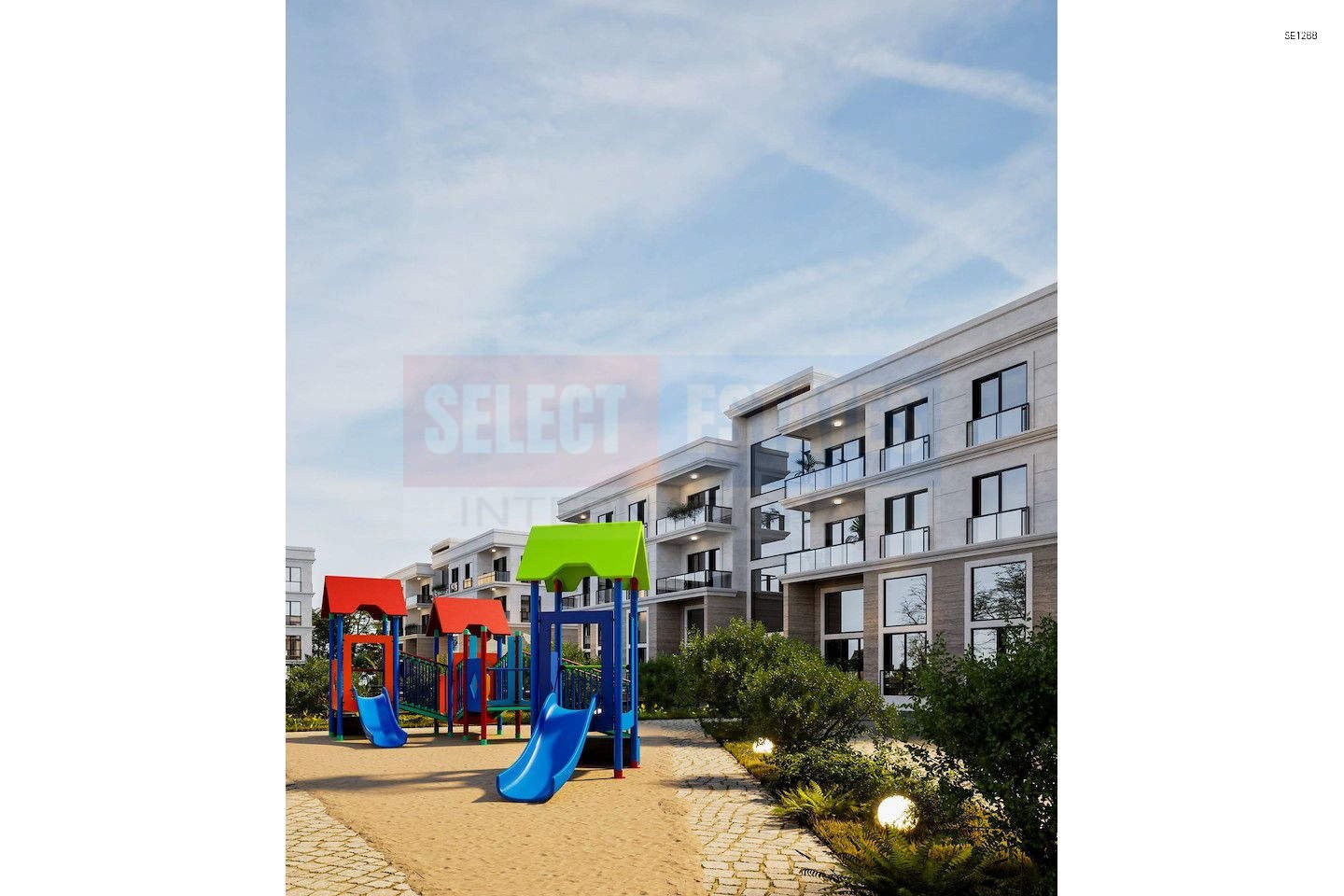 Luxury Apartment with Pool in İskele Ötüken