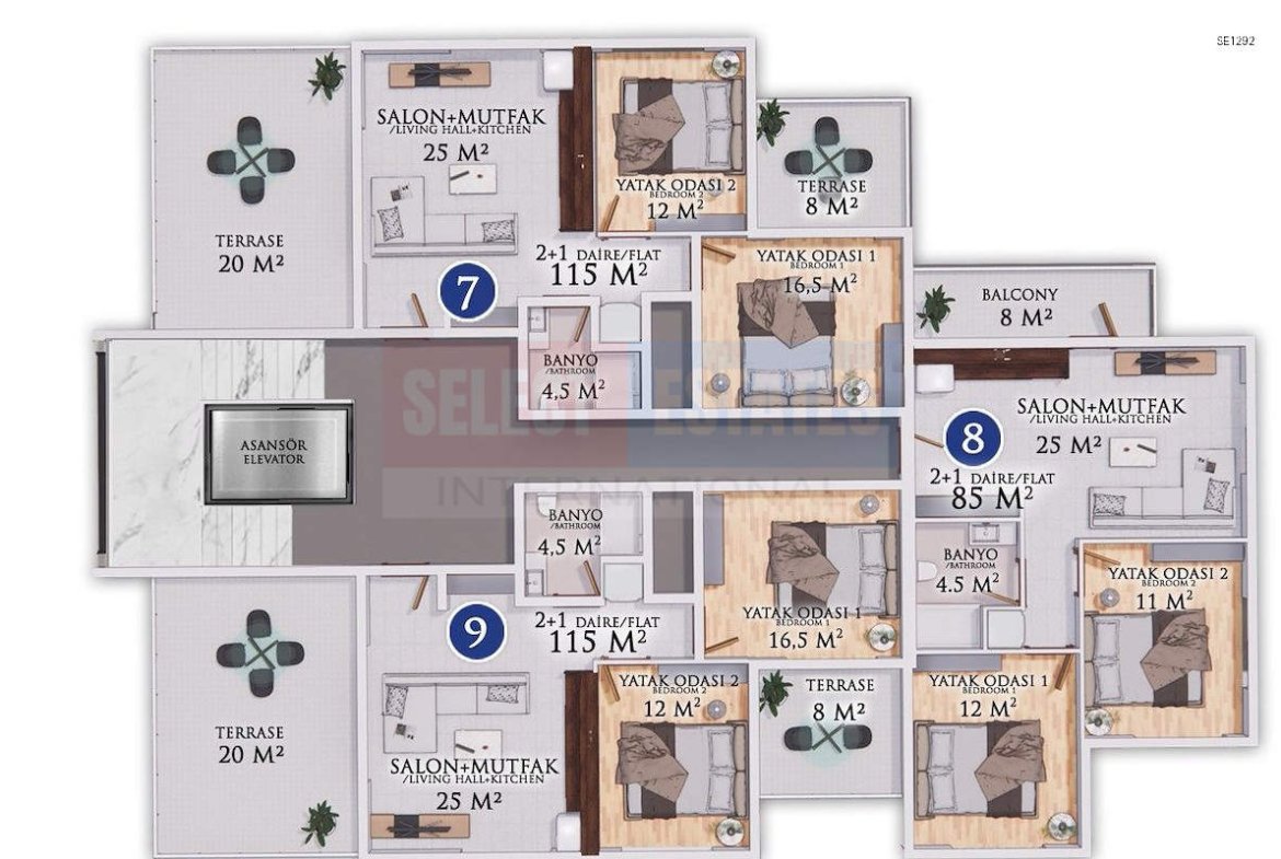 Spacious Apartment for Immediate Delivery in İskele