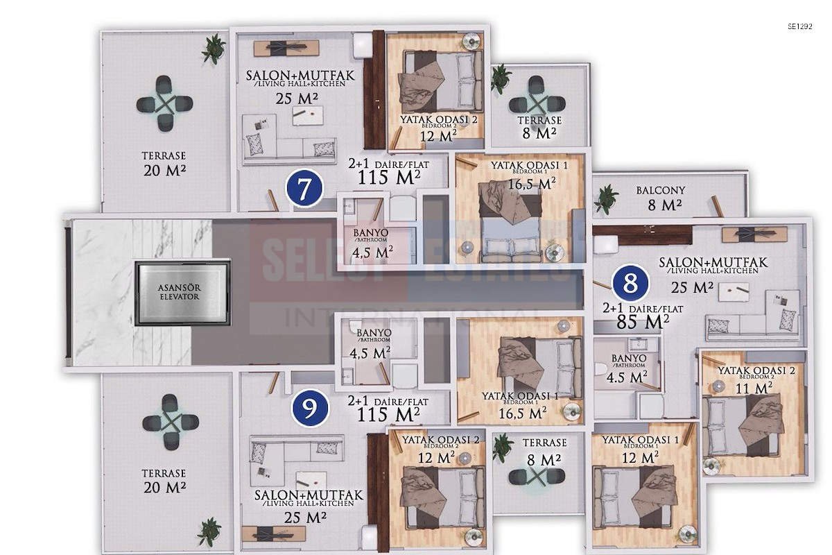 Spacious Apartment for Immediate Delivery in İskele