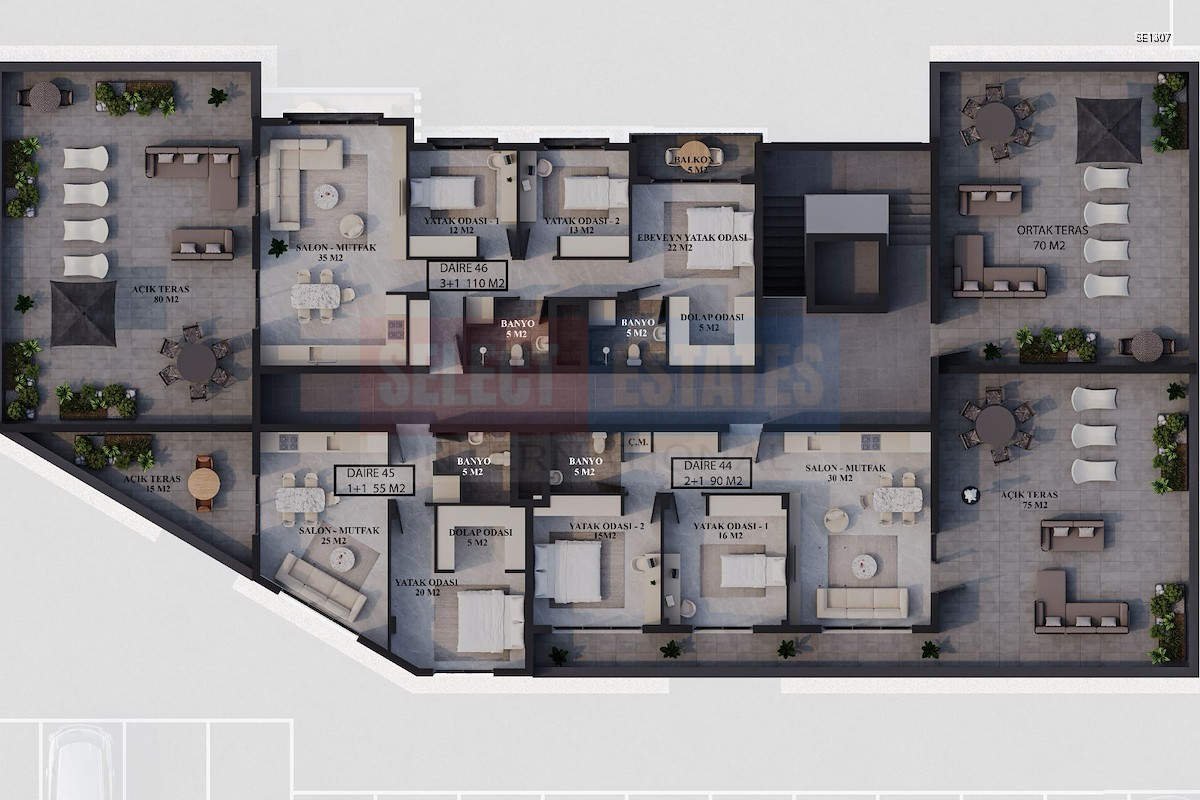 Modern Investment Apartments in  – Famagusta Properties For Sale