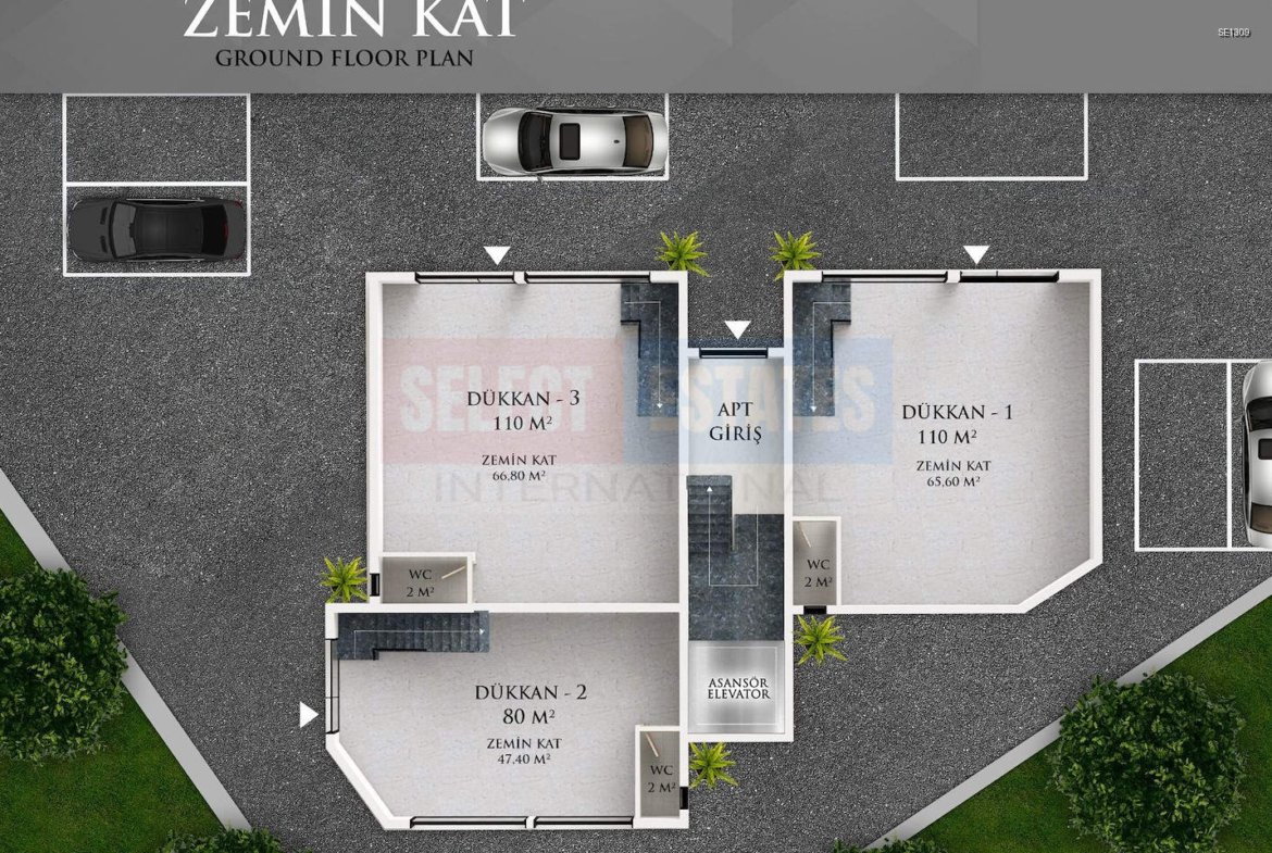Modern 2+1 Apartment in Dörtyol, Famagusta, Northern Cyprus