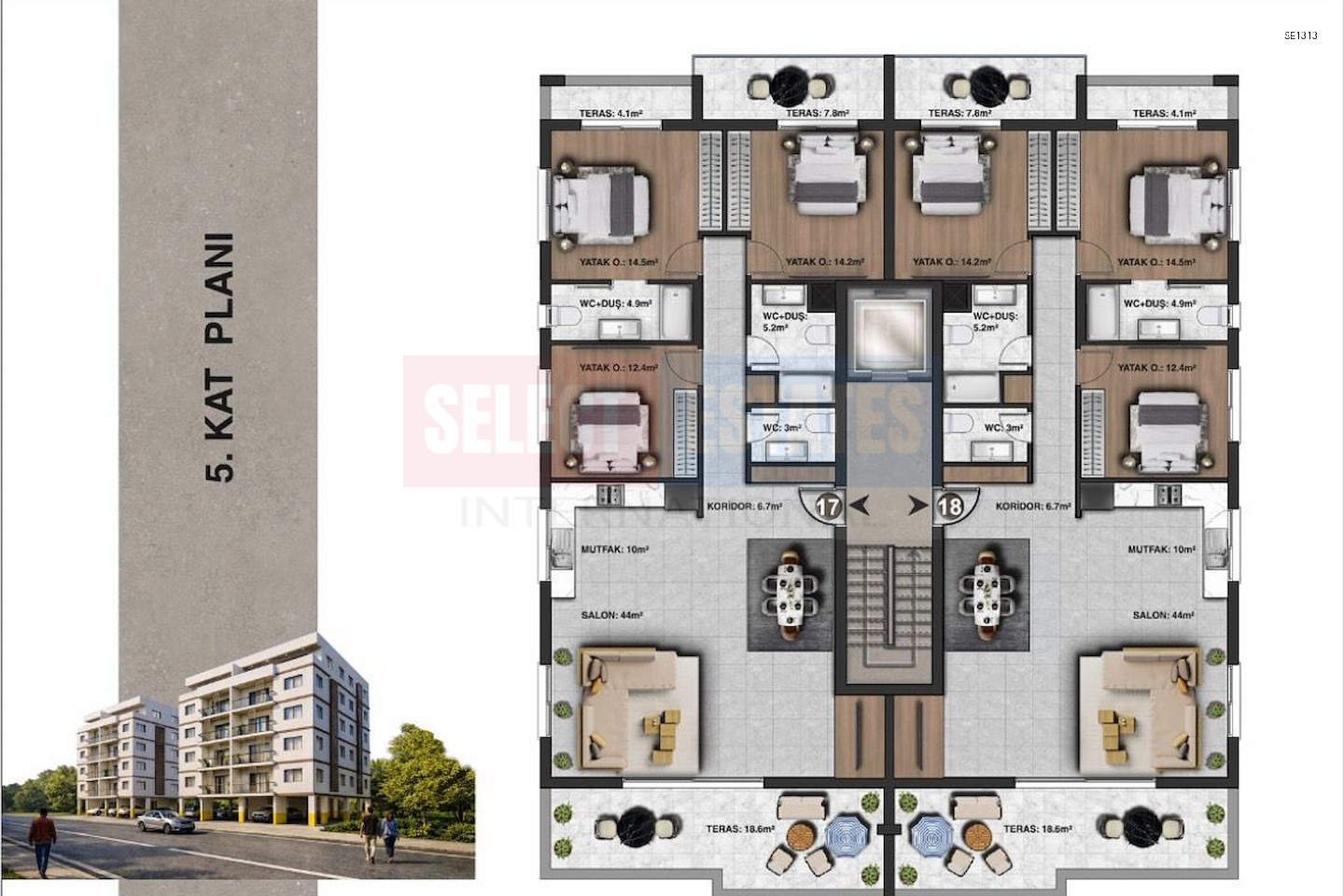 SE1313_002 Luxury Penthouse with a View in Famagusta