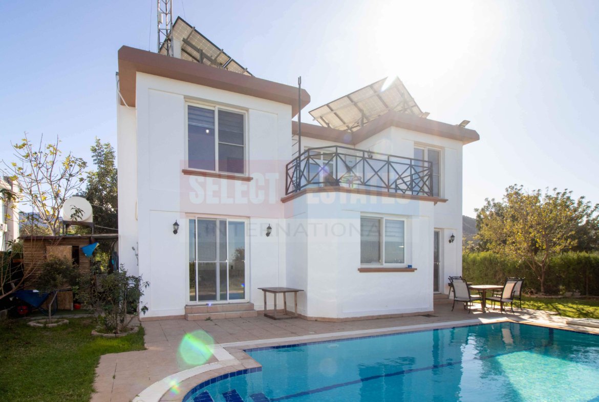 Villa with Sea View in Tatlısu, North Cyprus