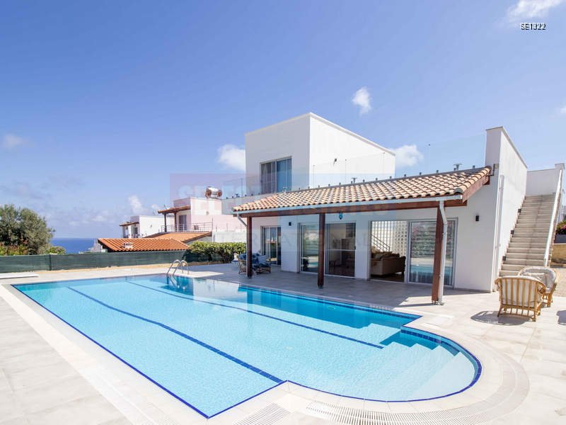 Private Villa with Sea View and Pool in Esentepe , North Cyprus