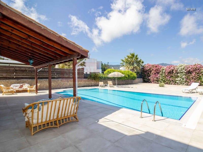 Private Villa with Sea View and Pool in Esentepe , North Cyprus