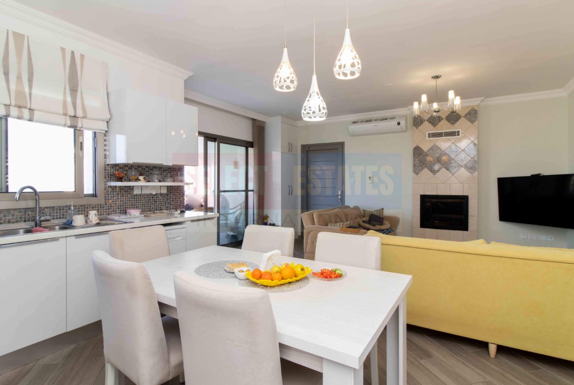 Luxury Penthouse with Sea View in Esentepe, North Cyprus Property