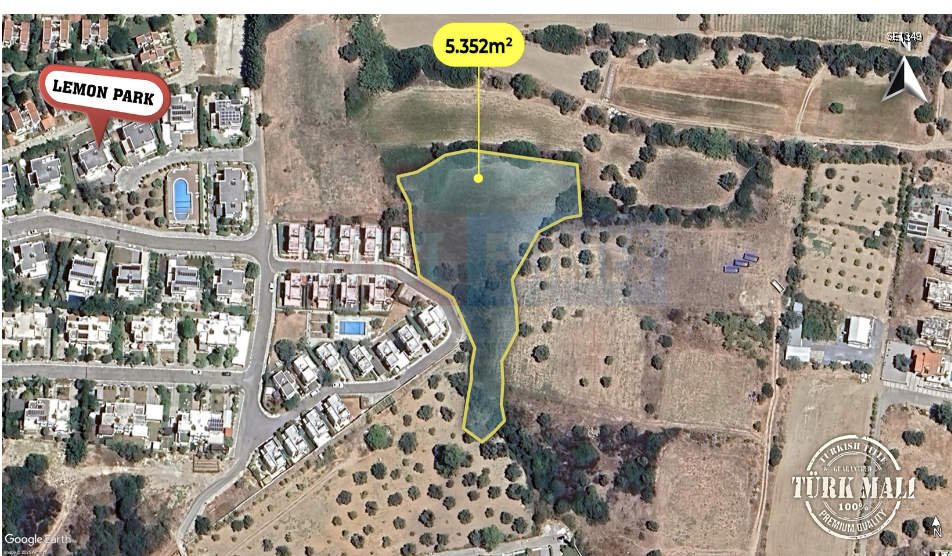 Olive Grove Investment Land with Turkish Title Deed