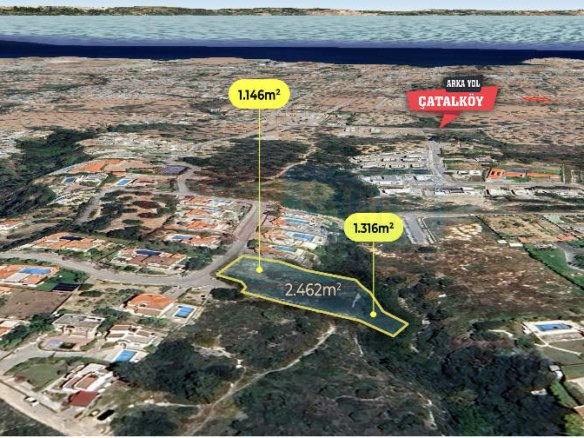 Bellapais Sea View Plot for Sale