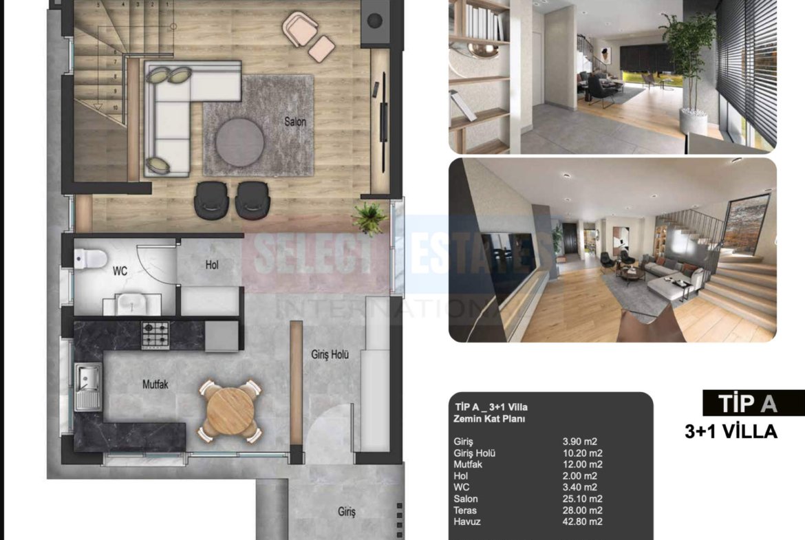 3+1 Villa with Pool – Delivery December 2026