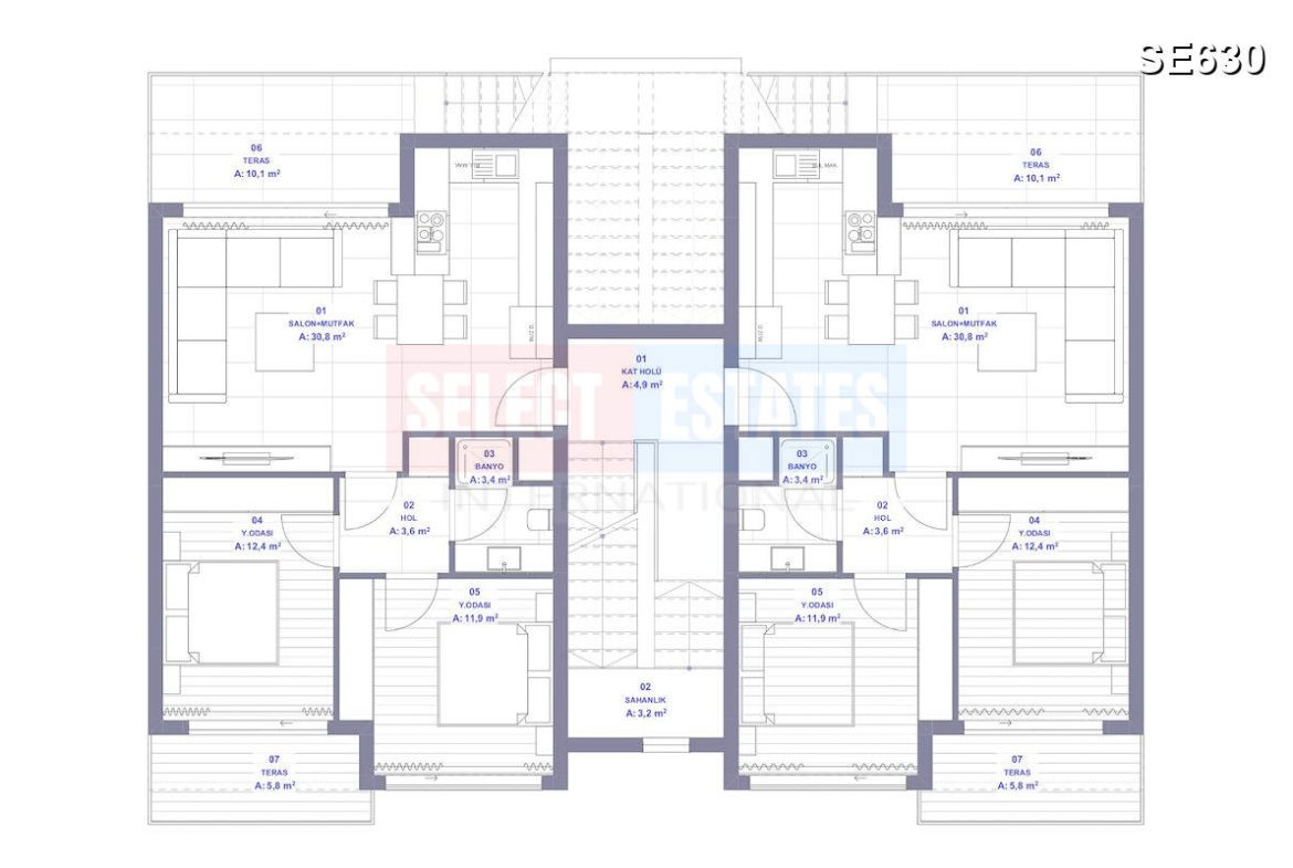Luxury Penthouse Living in Karşıyaka