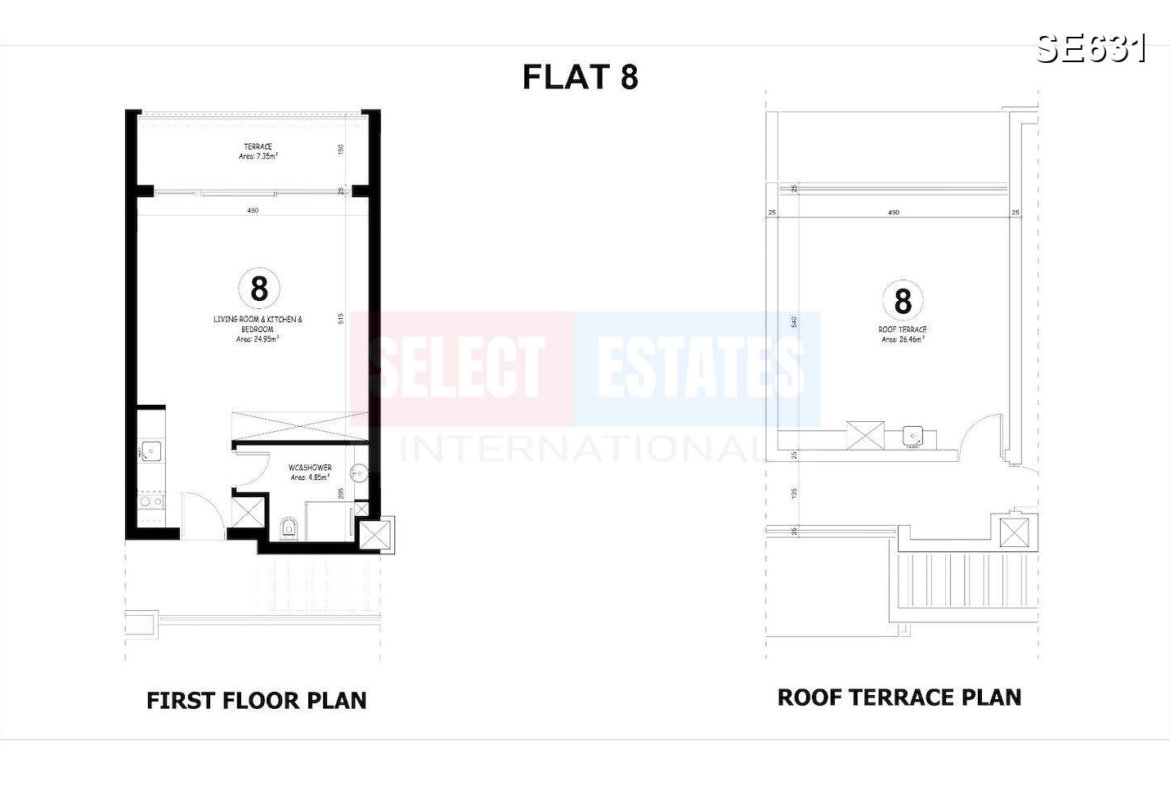 Luxury Penthouse Studio in Karşıyaka