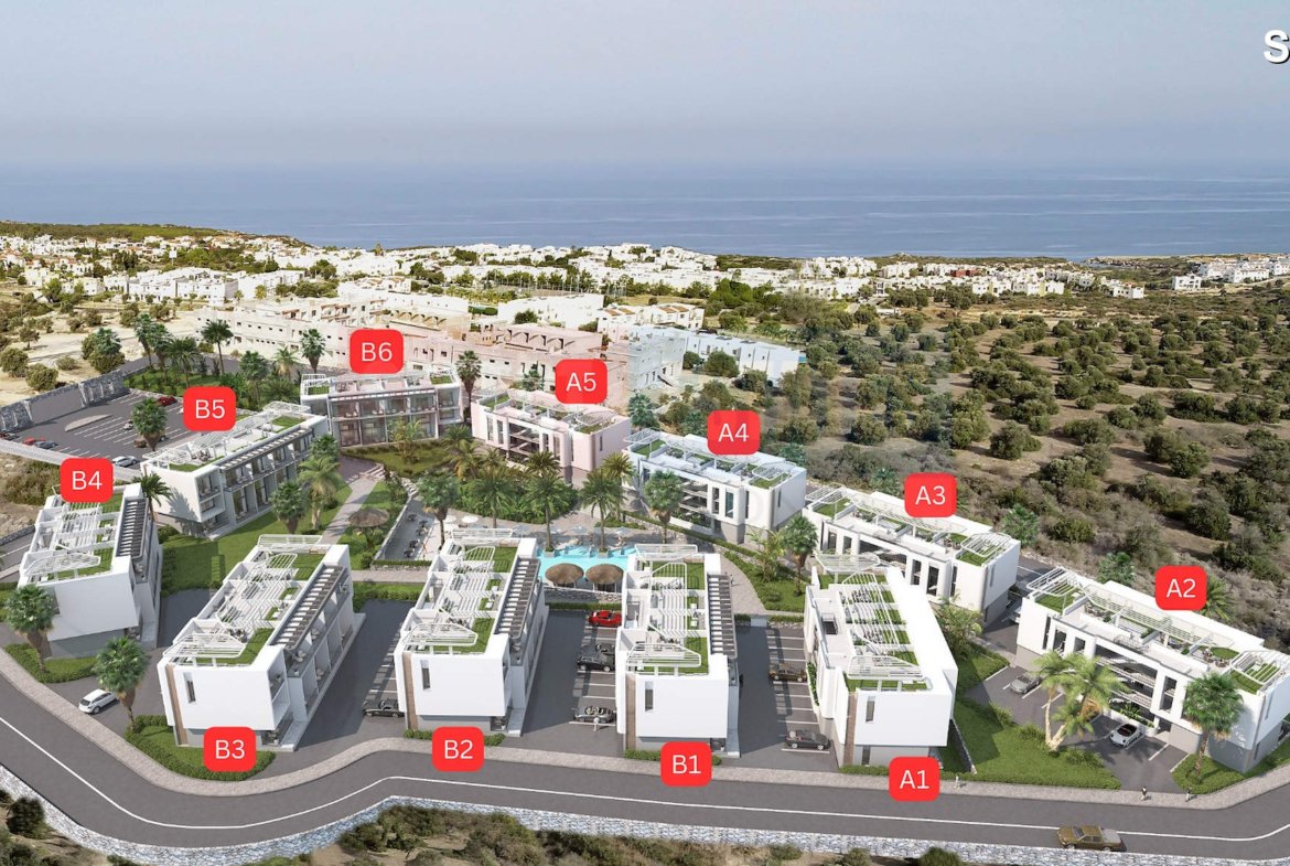 Luxury Duplex with a View in Esentepe