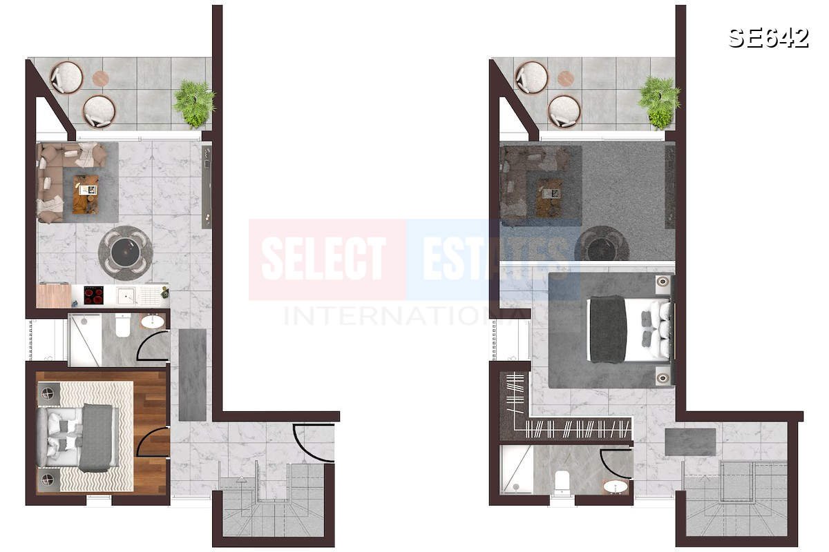 SE642_029 Luxury Duplex with a View in Esentepe
