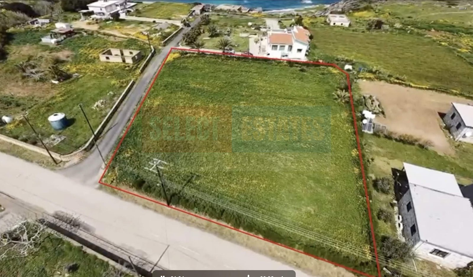 SE674_001 Zoned Plot with Sea View in Tatlısu