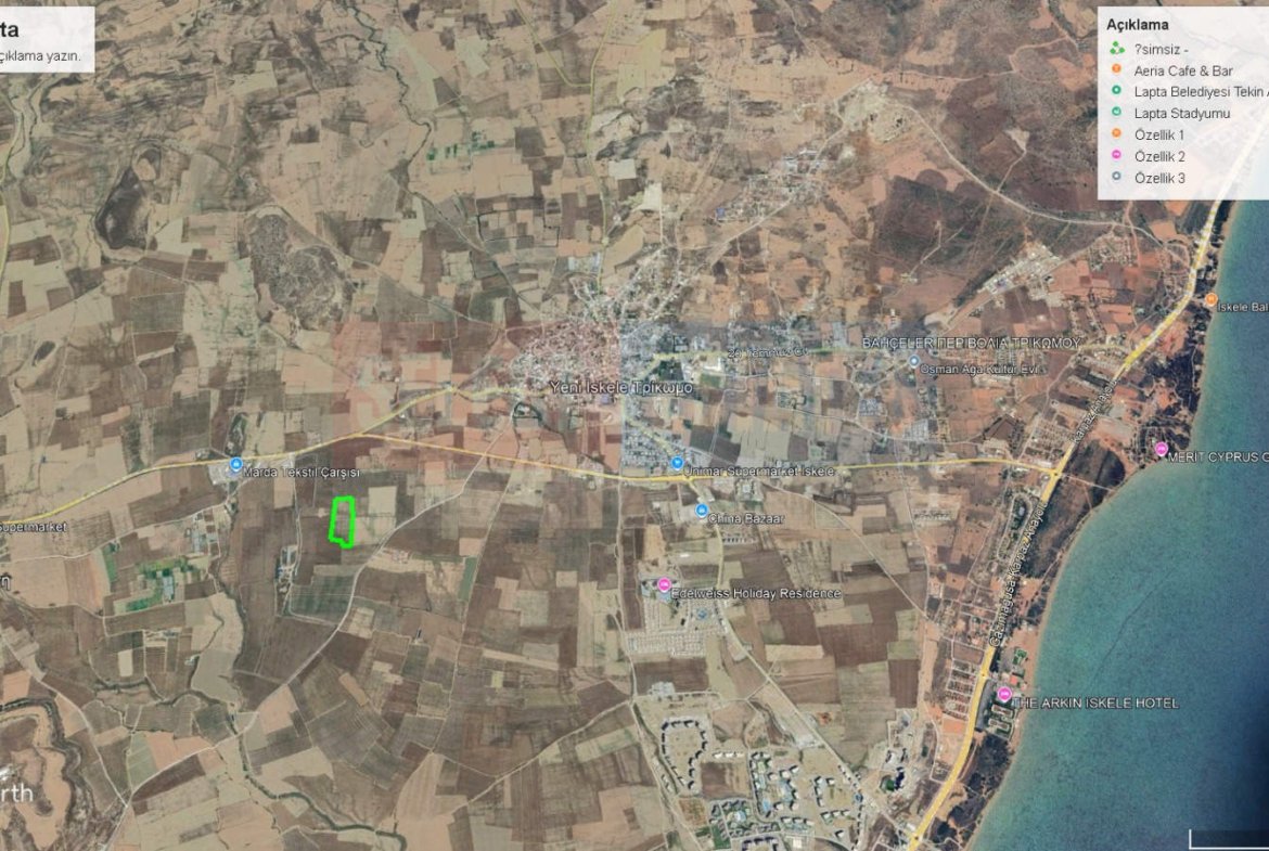 Massive Investment Land in İskele Center