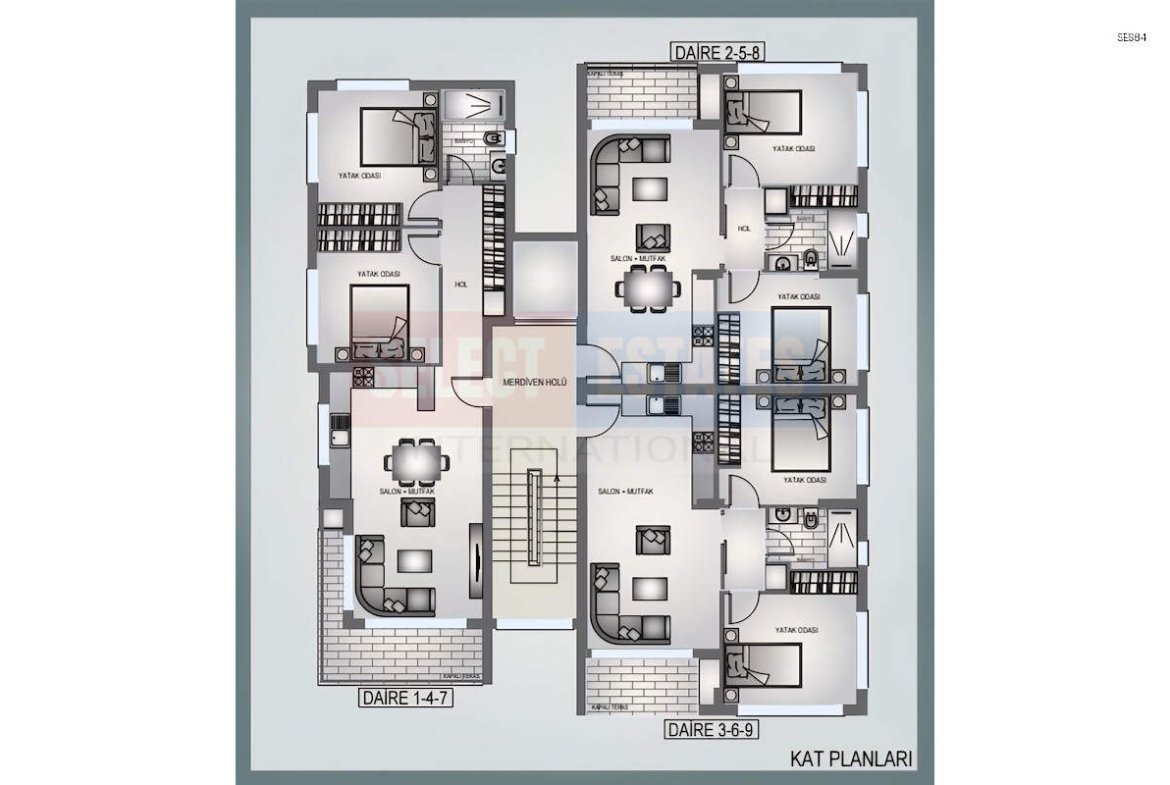 Modern 2+1 for Investment in Yenikent