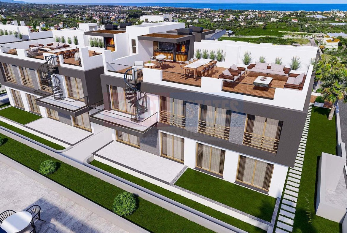 Luxury Garden Apartment in Lapta